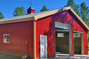 Steel barns for farms