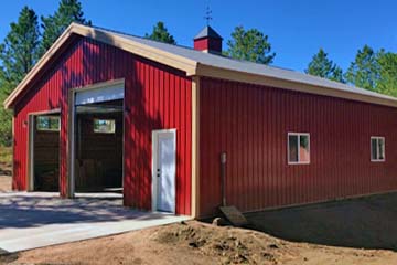 Steel Farm Building